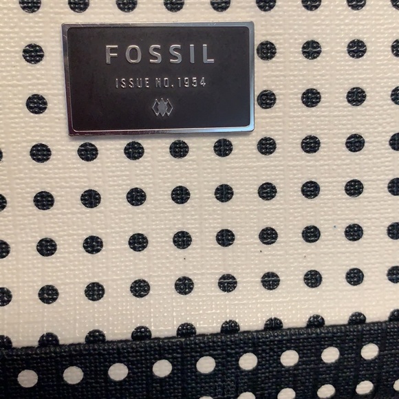 Fossil polka dot clutch wallet - Picture 5 of 6